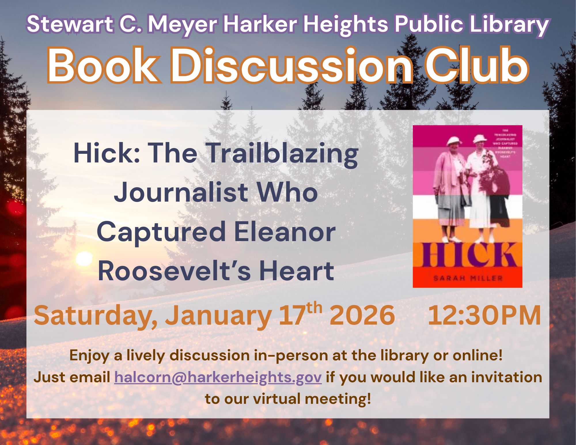 Book Club Flyers