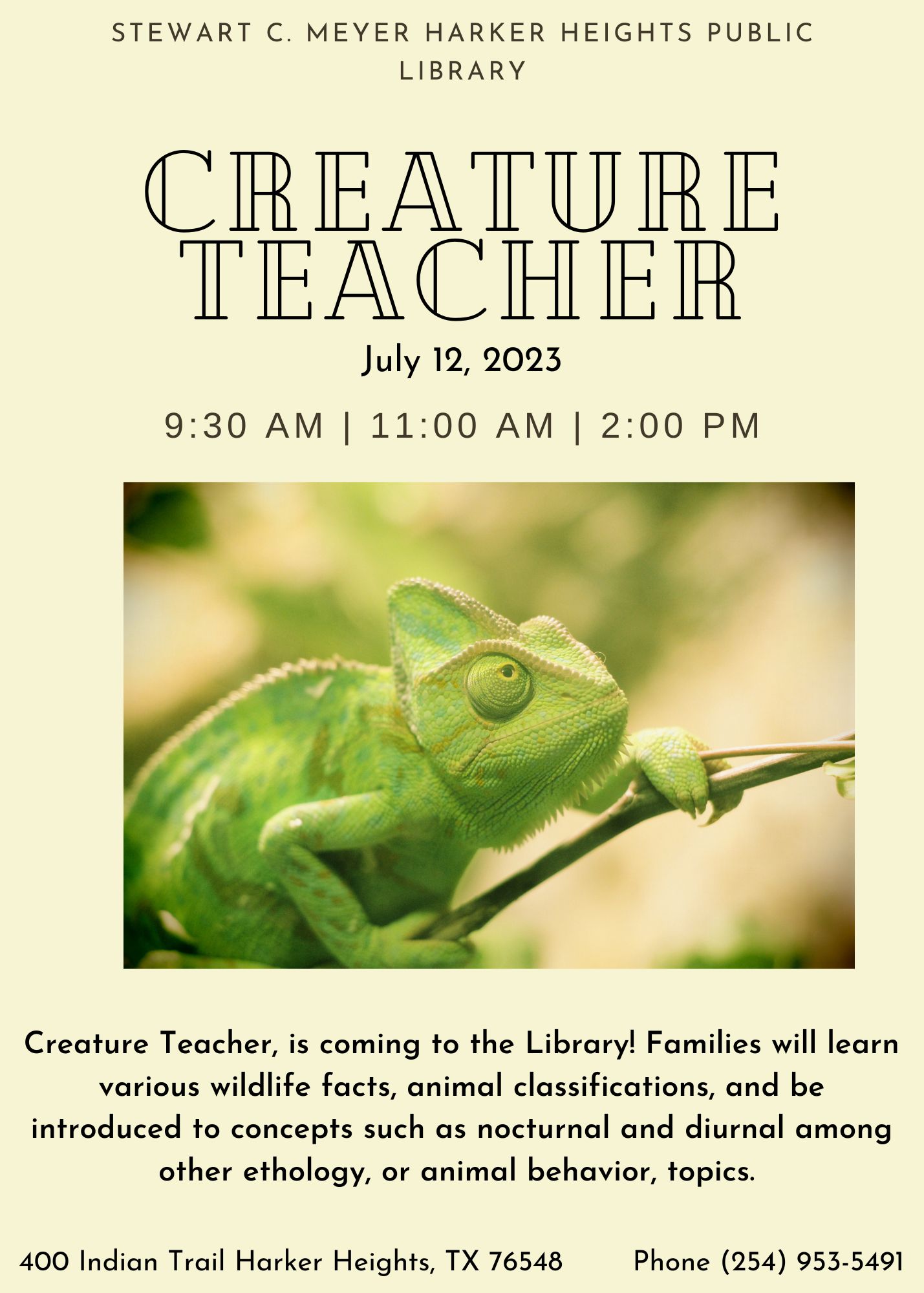 Creature Teacher 2023