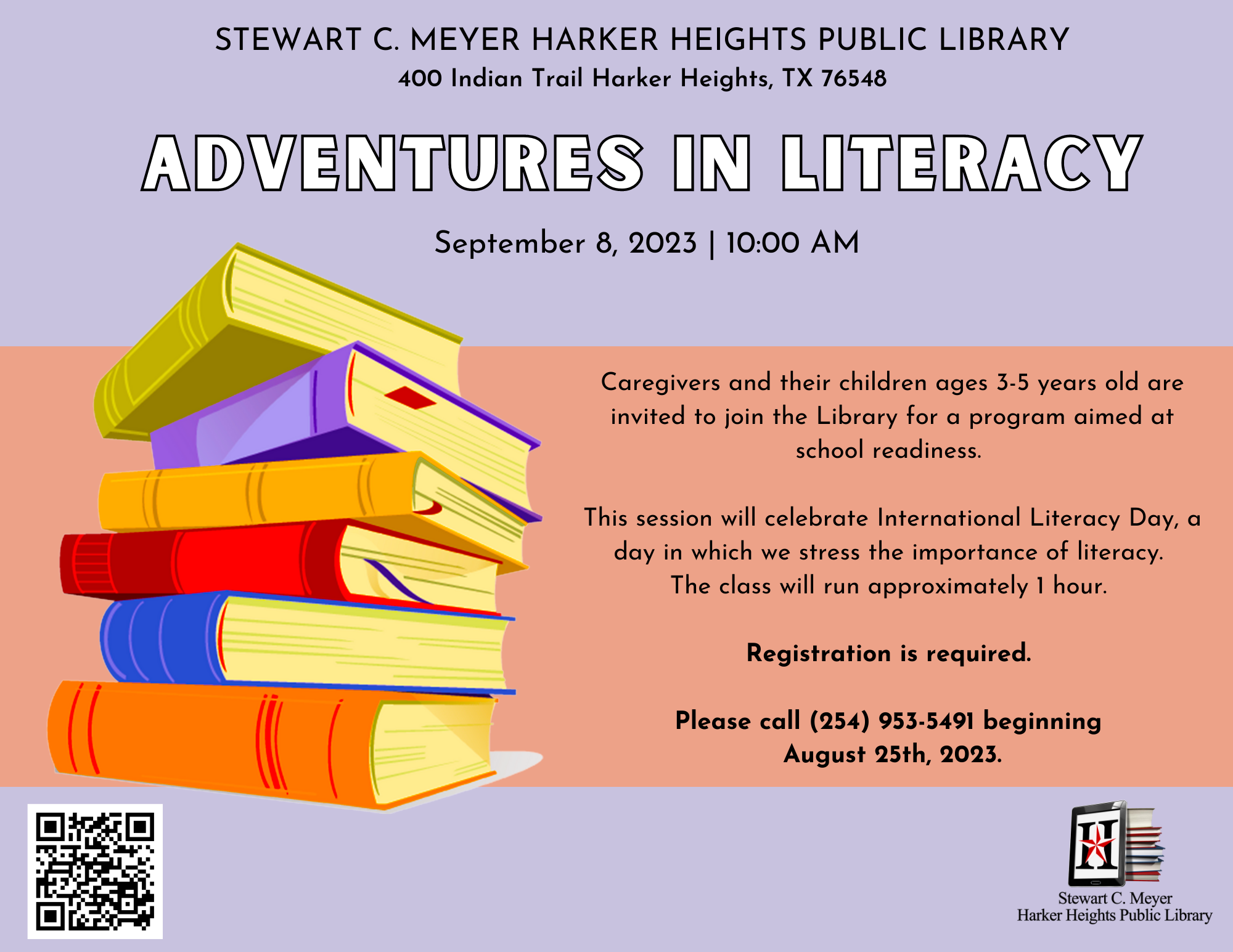 Adventures in Literacy 09/08/23