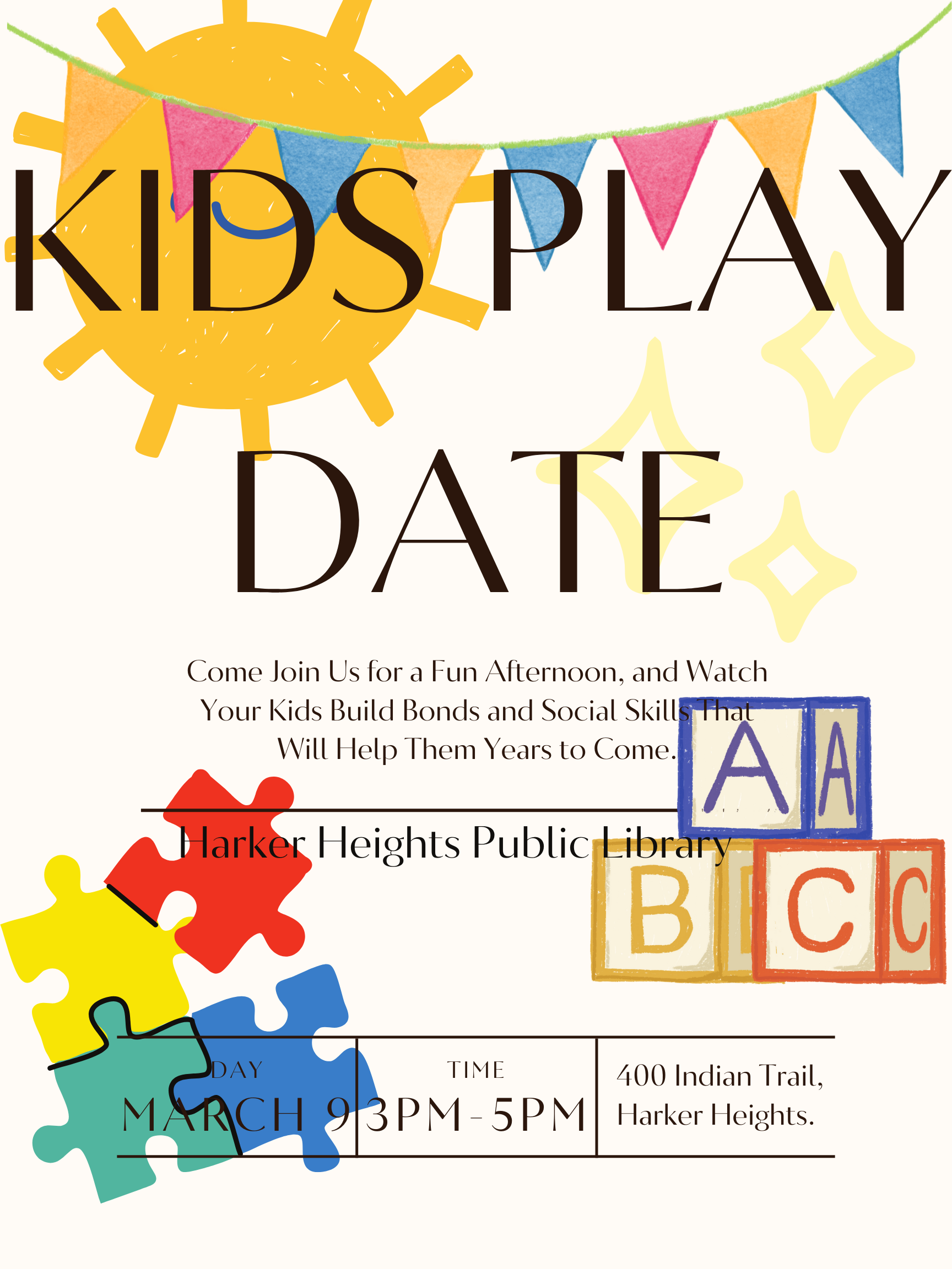 Play Date Program 2024