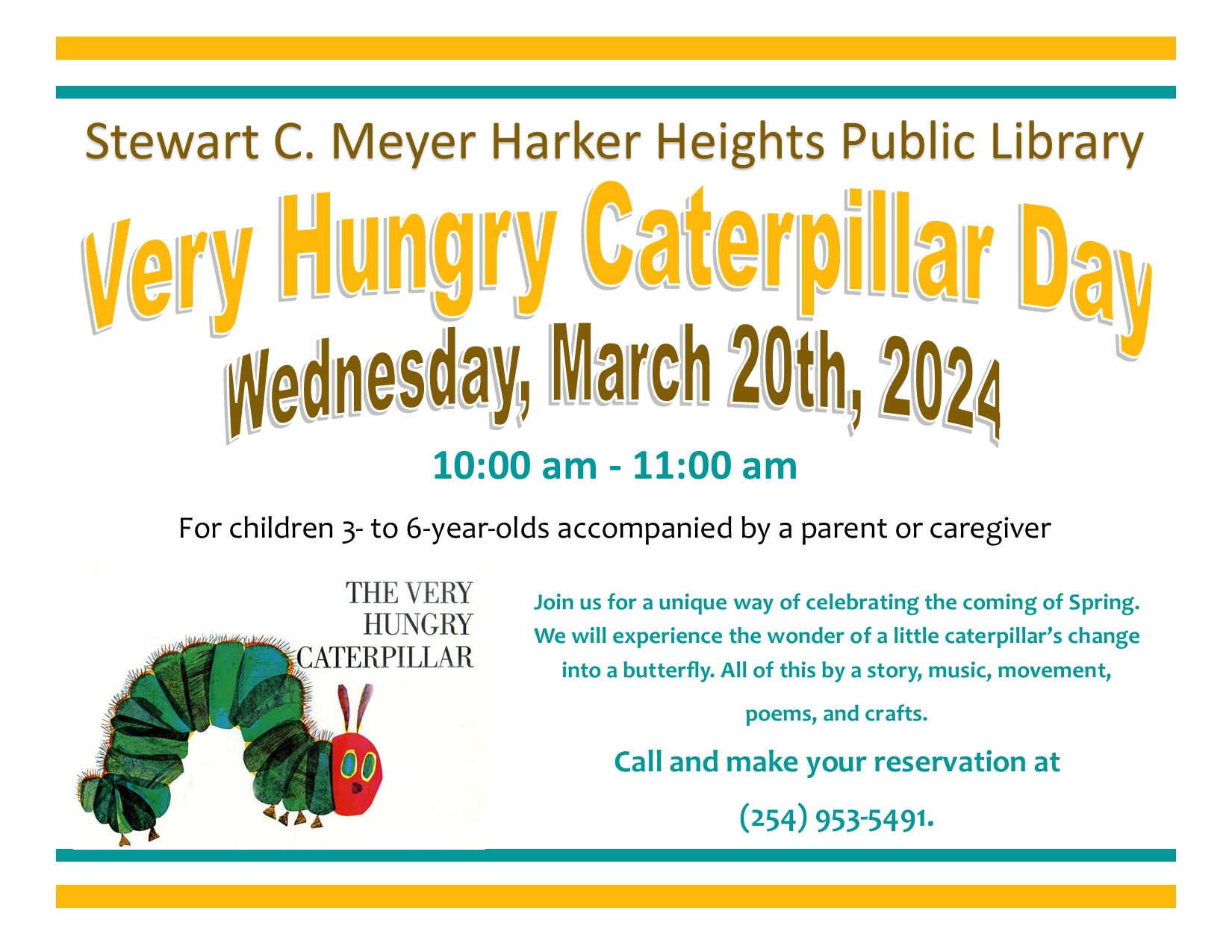 Very Hungry Catperpillar Day 2024