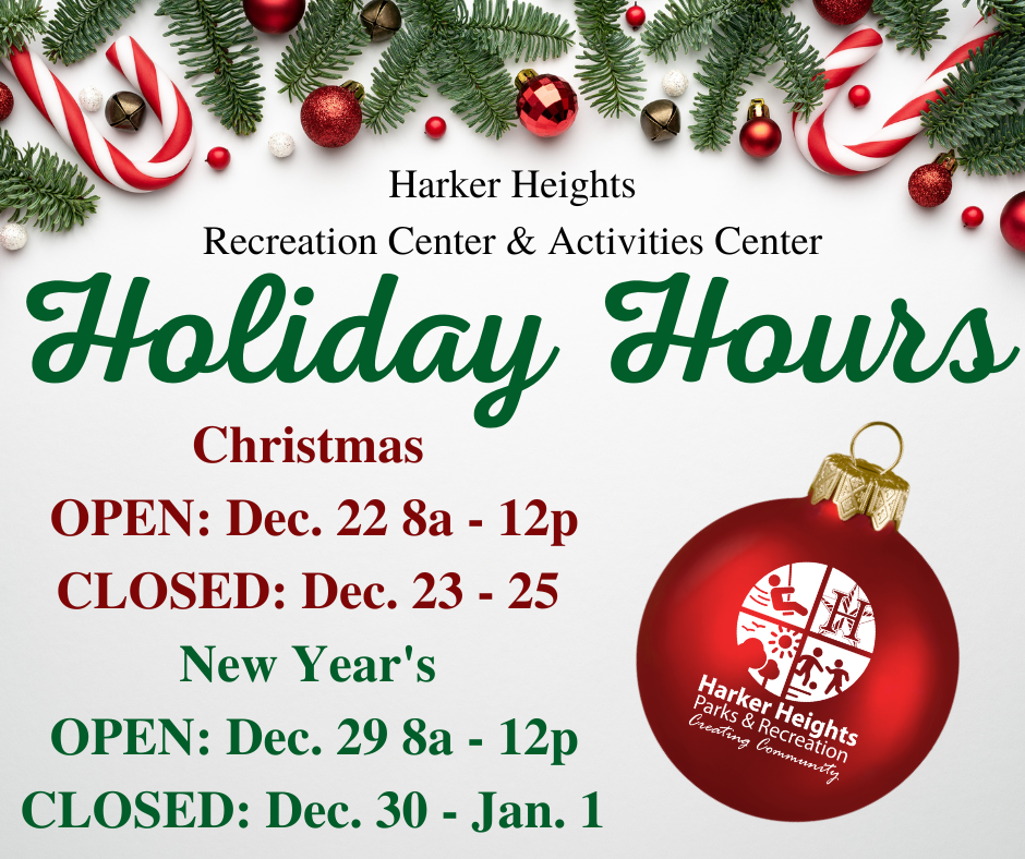 Holiday Hours