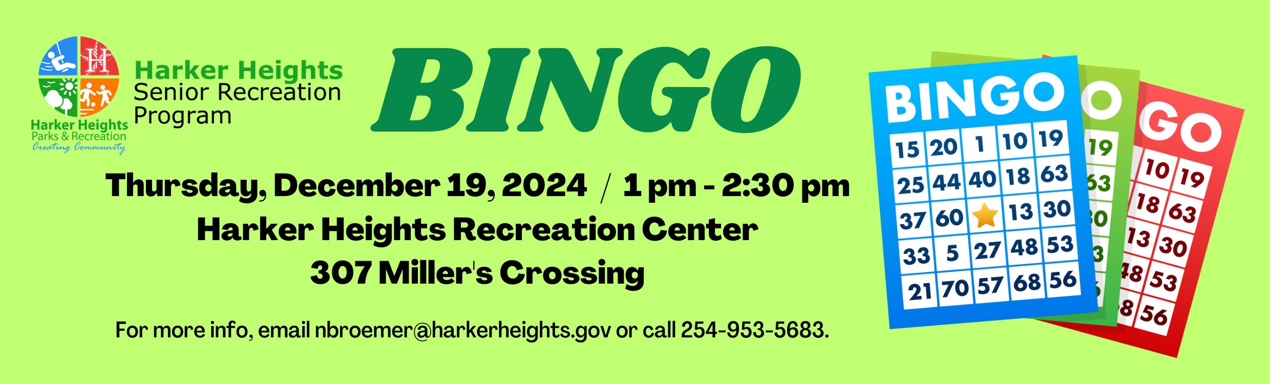BINGO Dec. 2024