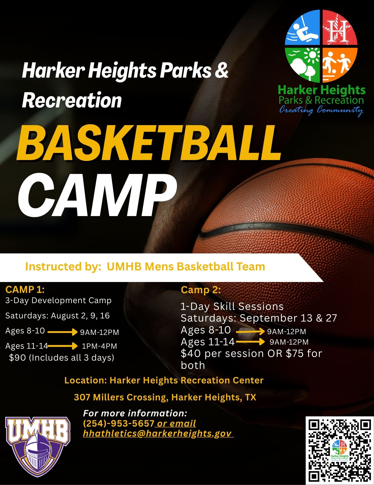Fall 2025 Basketball Camp Flyer A