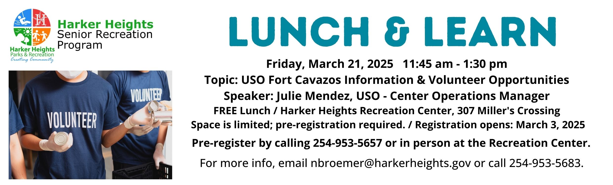 Lunch Learn March 2025