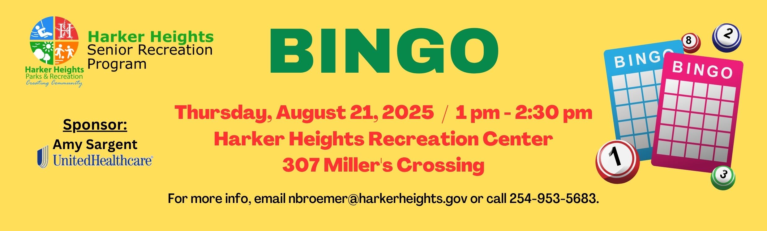 BINGO Aug. 2025
