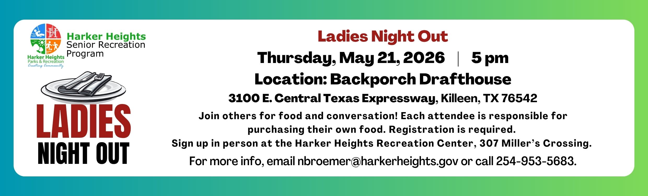 Ladies Night Out May 2026